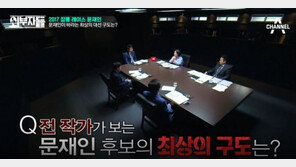 ‘외부자들’ 전여옥 “문재인, 반기문과 1:1 대결 때 가장 유리”…근거는?