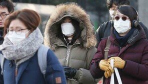 [동아포토]새해 첫 영하권 추위 출근길