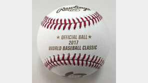WBC 공인구, 실밥 돌기 낮고 반발력 약해