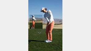 [혼마골프와 함께 하는 정재은의 온 그린] 정확한 임팩트 위해 ‘몸통 스윙’하세요