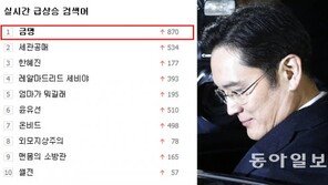 특검, 금명간 이재용 구속영장 검토…왜 ‘금명(今明)’이 실시간 검색어에?