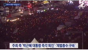 12차 촛불집회에 보수단체 맞불…김진태 “세월호 7시간, 최악의 악질 선동”