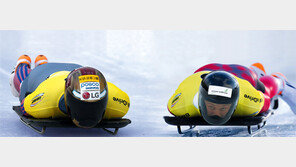 ‘썰매 두 영웅’ 코스적응 전쟁