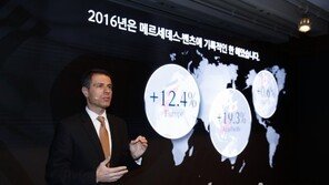 벤츠코리아 “2017년 네트워크 확장 주력… 고성능 AMG 모델 강화”