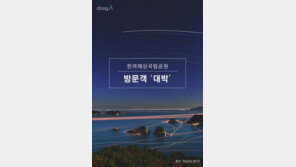 [카드뉴스]한려해상 방문객 ‘대박’…외국인에 인기 1위 국립공원은?