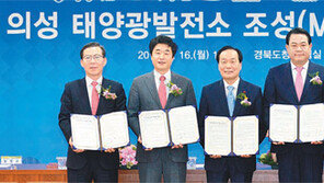 의성에 33MW 규모 태양광발전소 건립