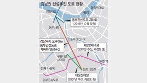 “동부간선路 지하화 헌릉까지 연장을”