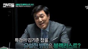 ‘외부자들’ 정봉주 “블랙리스트 의혹 김기춘, 그림자처럼 숨어있는 악”