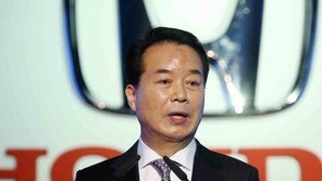 [동아포토]정우영 혼다코리아 대표 