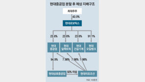 현대중공업, 지주사 체계 전환 공식화… 재계 “정기선 경영 후계자 육성 포석”