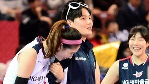 배구선수 김희진, 올스타전서 ‘최순실 세리머니’ 했다가…