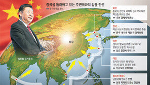 시진핑 강경외교의 부메랑… 주변국과 갈등 파고 높아져