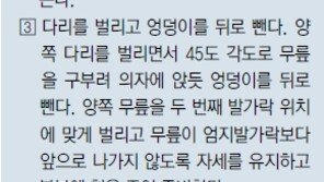 [헬스동아]전조 증상 없는 고관절 질환… 간단한 운동으로 예방하자