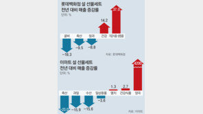 백화점 설 선물 매출 20년만에 첫 감소