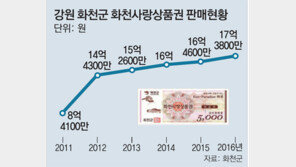 “축제 살찌우는 지역사랑상품권”