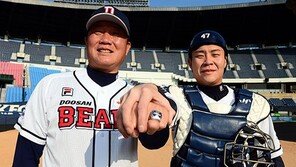 [설 특집] 두산 박철우-박세혁 父子 “세간의 선입견 힘들게 이겨냈죠”