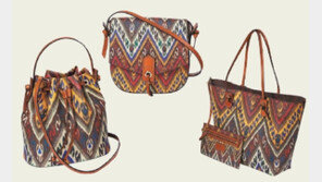 [Q매거진]이국적 패턴-선명한 색상의 조화… 패션 포인트로 딱 