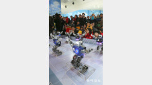 “춤 추는 로봇 신기해요”