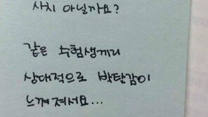“매일 마시는 커피 사치 아닐까요? 박탈감 느껴져요” 공시생 쪽지 화제