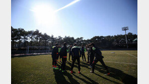 명절 푹 쉰 강원FC, 다시 훈련모드