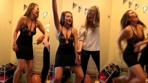 섹시댄스 연습 10대 소녀, 엉덩이 세바늘 꿰맨 사연