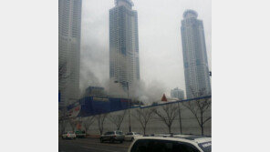 동탄 메타폴리스 상가 화재…9명 연기흡입으로 병원 이송