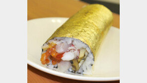 한 줄에 11만원 짜리 김밥 등장…비싸도 사먹는 이유보니 “아하!”