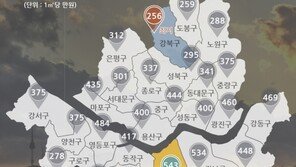 [인포그래픽스]서울 전세값 가장 비싼 지역 ‘서초구’, 가장 싼 곳은?