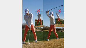 [혼마골프와 함께 하는 정재은의 온 그린] 백스윙때 ‘C자형’ 폼을 피하라