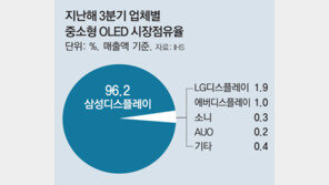 애플 변수 돌출… 스마트폰 OLED시장 격변 예고