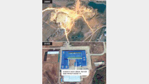 위성에 포착된 평양 산음동 ICBM 제작시설