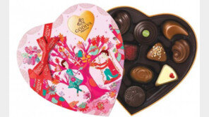[Love&Gift]“고디바는 사랑”… 케이크 초콜릿, 눈도 입도 즐거워 