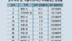 홀로 뒷걸음 성장… 랴오닝省의 눈물