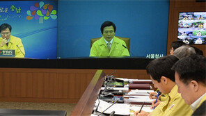 안희정-황교안, 조류인플루엔자-구제역 점검 화상회의