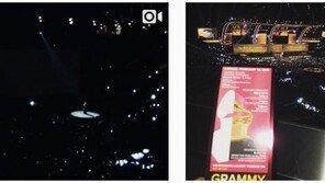 비, 그래미 어워드 참석 인증샷-아델 ‘헬로’ 직찍 동영상도…김태희도?
