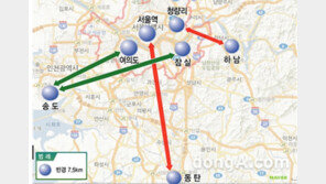 송도~여의도·잠실 출퇴근형 M-버스 등 4개 노선 신설