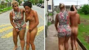 [영상] 남편 내연녀 발가벗겨 거리 활보…‘막장 복수극’