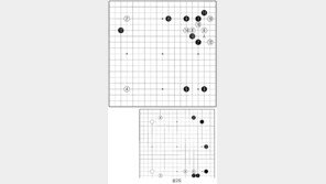 [바둑]알파고 vs 인산 특선보… 두 칸 벌림