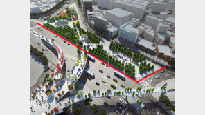 ‘청소차량 차고지’ 서울역 서부 일대 부지, 시민 휴식공간으로 탈바꿈