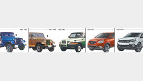 [CAR&TECH]‘Korean can do’ 희망 싣고 43년을 달린 한국 ‘SUV의 역사’ 