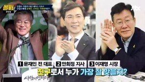 썰전 안철수 “文 이길수 있는 경쟁자…안희정에 더 호감”