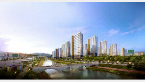 ‘광주 초월 쌍용 예가’ 지역주택조합 아파트 눈길