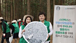 스타벅스, 멸종위기 동물 지킴이로 나선다