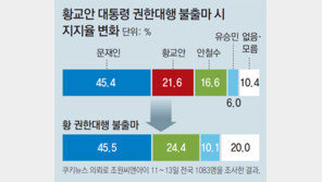 ‘보수 스트롱맨’ 홍준표 부상 가능성… 안철수 등 ‘文 대항마’로 결집할수도