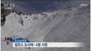 오스트리아 알프스서 눈사태, 스키 타려던 관광객 8명 덮쳐 ‘4명 사망’