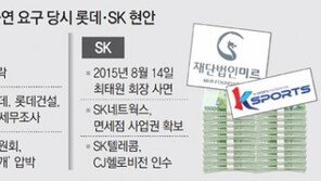 檢, 박근혜 前대통령 소환전 SK-롯데 수사 서둘러