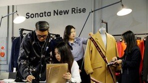 패션과 만난 ‘현대차 쏘나타’… 패션위크 참가
