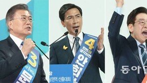 文 기선제압 성공… 安-李 ‘결선투표서 승부 전략’ 빨간불