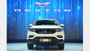 [서울모터쇼 pic]쌍용차 대형 SUV ‘G4 렉스턴’ 출격