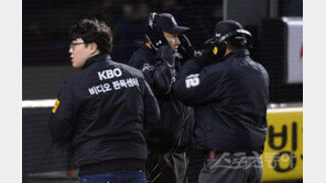 새 비디오판독제도 첫 사례, 잠실에서 나왔다